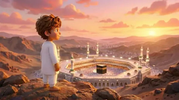Adam's Journey to Makkah